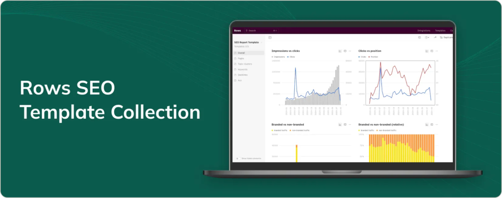 Rows SEO Template Collection