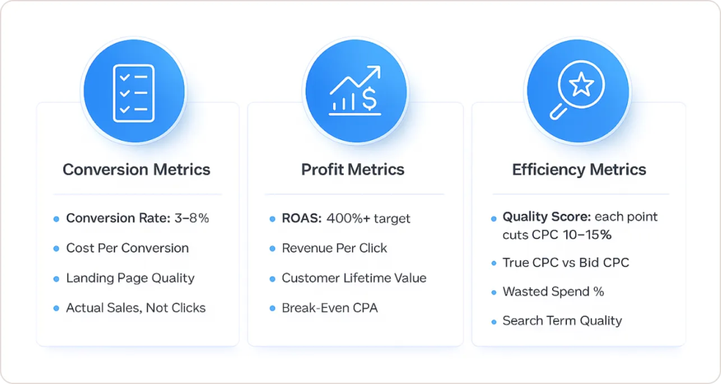 Track essential Google Ads KPIs